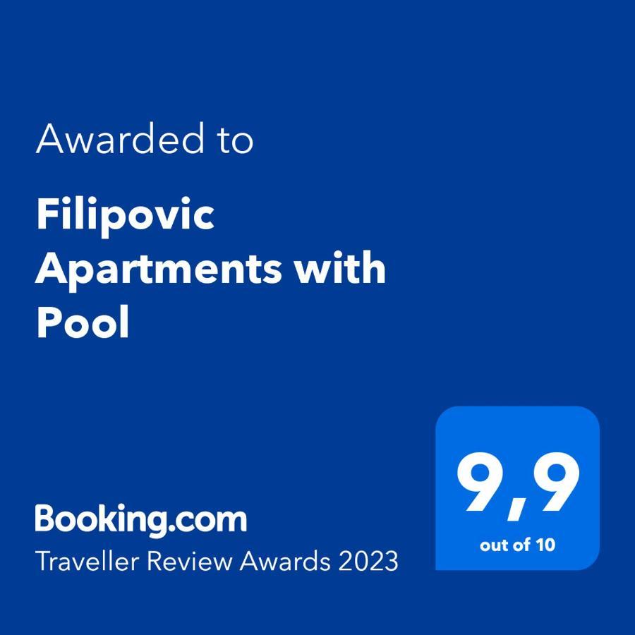 Filipovic Apartments With Pool Biograd Na Moru Buitenkant foto